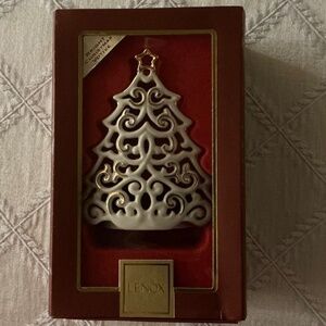 3 NIB Lenox Christmas Tree Votive Holders
